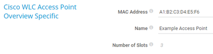 Cisco WLC Access Point Specific